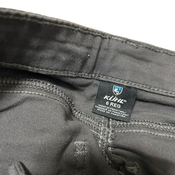 Kuhl Skinny Stretch Flex Pants Jeans Size 6 Reg 27 X 31 gray - Picture 7 of 16